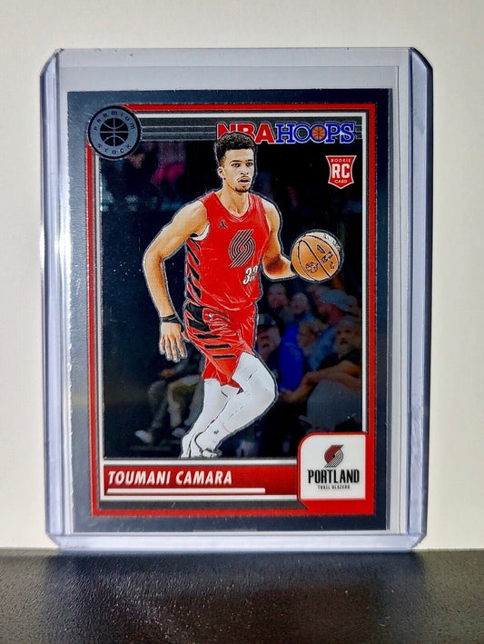 Toumani Camara 2023-24 Panini Premium Stock NBA Hoops #10 Rookie Trail Blazers