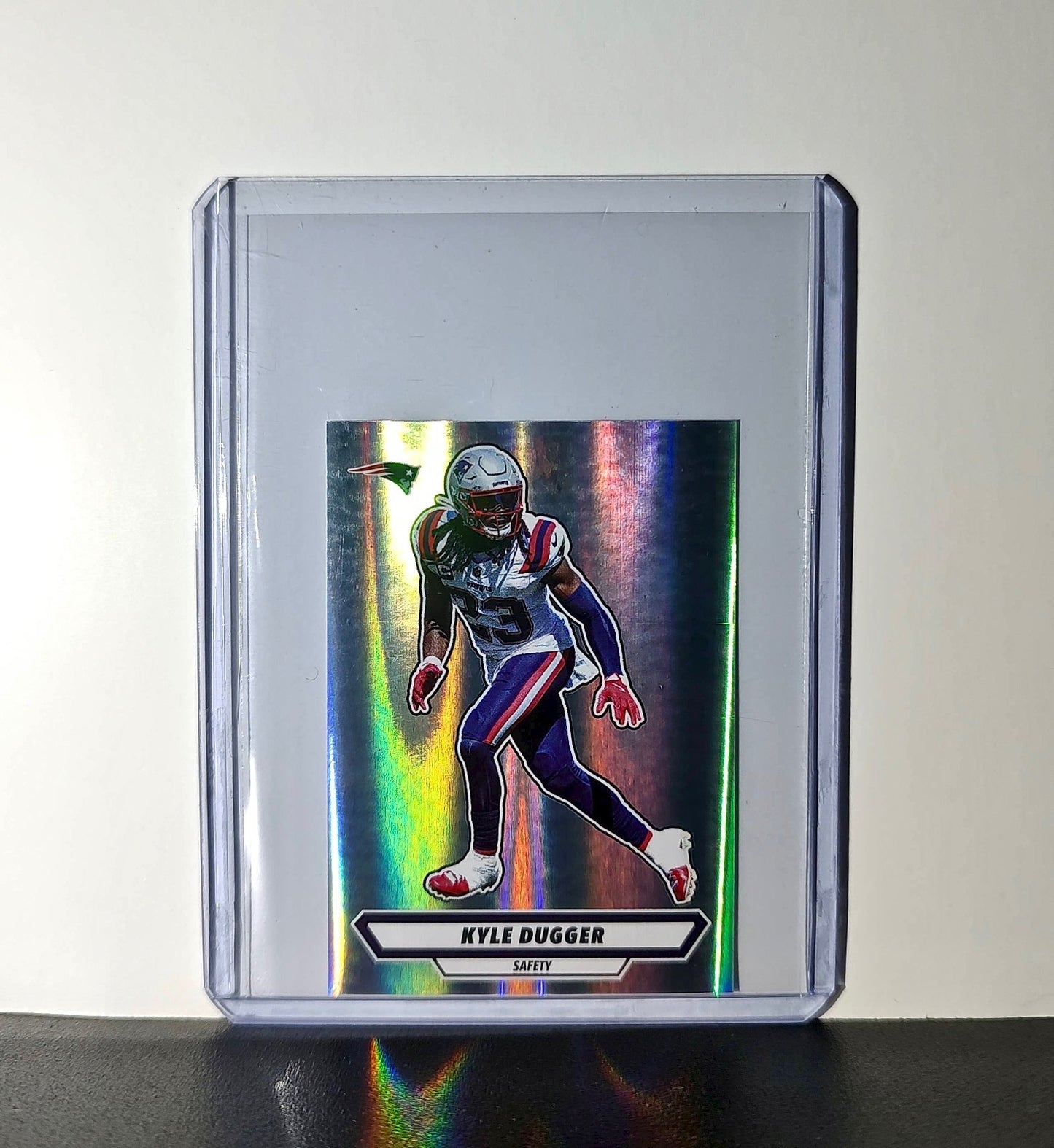 Kyle Dugger 2025 Panini NFL #75 Foil Sticker New England Patriots