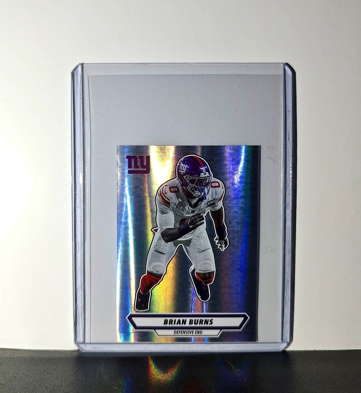 Brian Burns 2025 Panini NFL #325 Foil Sticker New York Giants