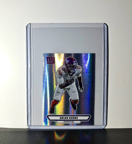 Brian Burns 2025 Panini NFL #325 Foil Sticker New York Giants