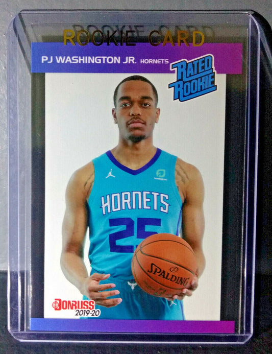 PJ Washington Jr 2019-20 Panini NBA #11 Rated Rookie Retro Card 1/3431