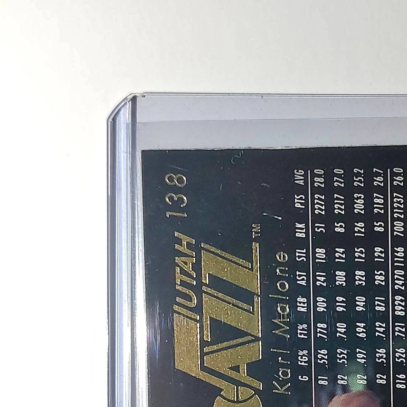 Karl Malone 1995-96 Flair NBA #138 Card Utah Jazz