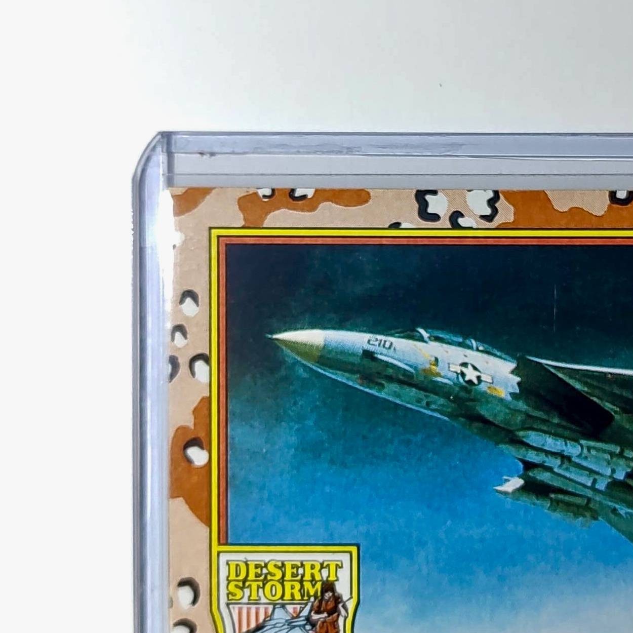 Phoenix Missiles on F-14 1991 Topps Desert Storm #23 Card