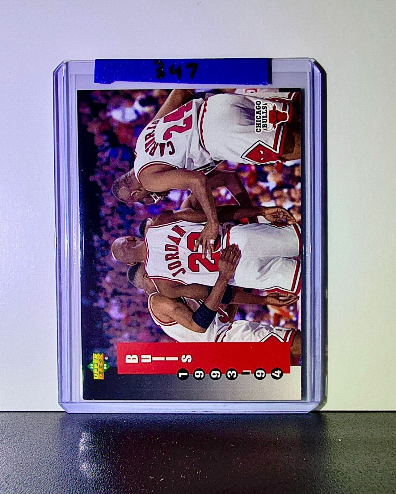 Michael Jordan 1993-94 Upper Deck Bulls Schedule #213 Card Chicago Bulls