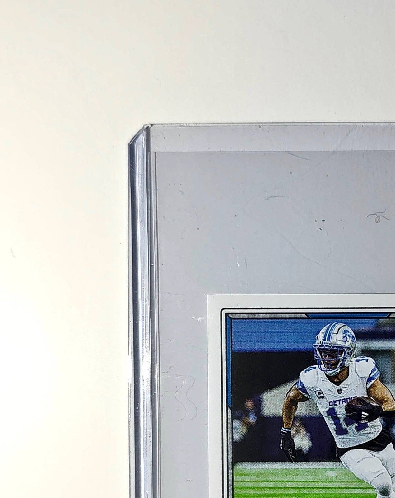 Amon-Ra St. Brown 2025 Panini NFL #380 Sticker Detroit Lions
