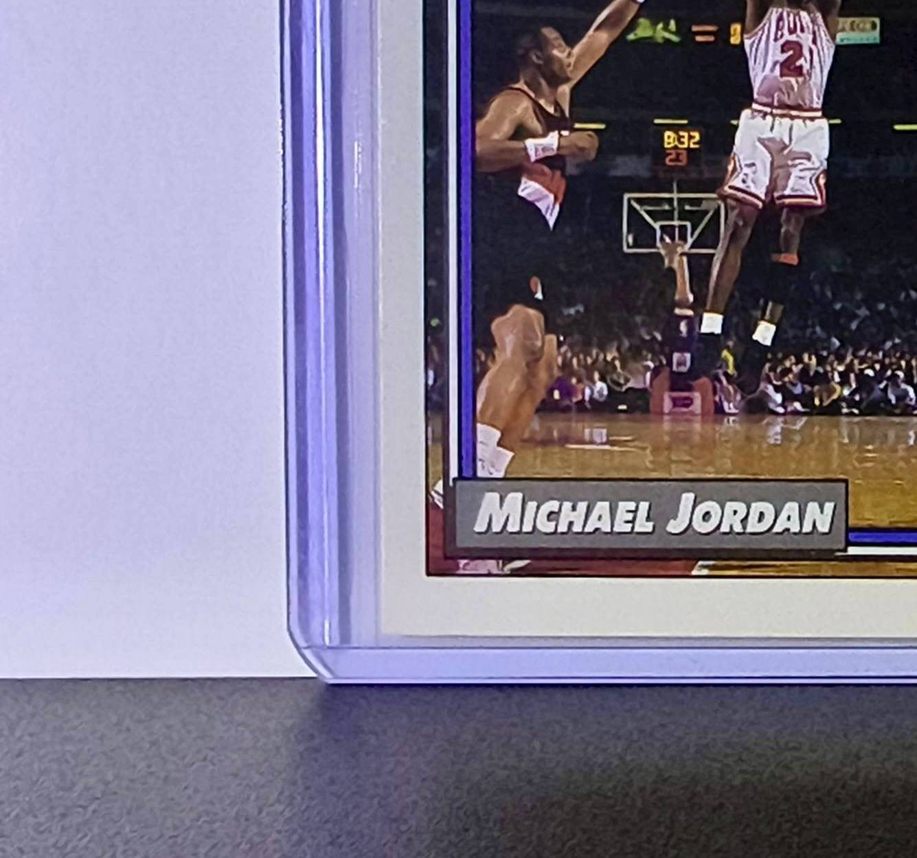 Michael Jordan 1992-93 Topps Highlight #3 Basketball Card Chicago Bulls