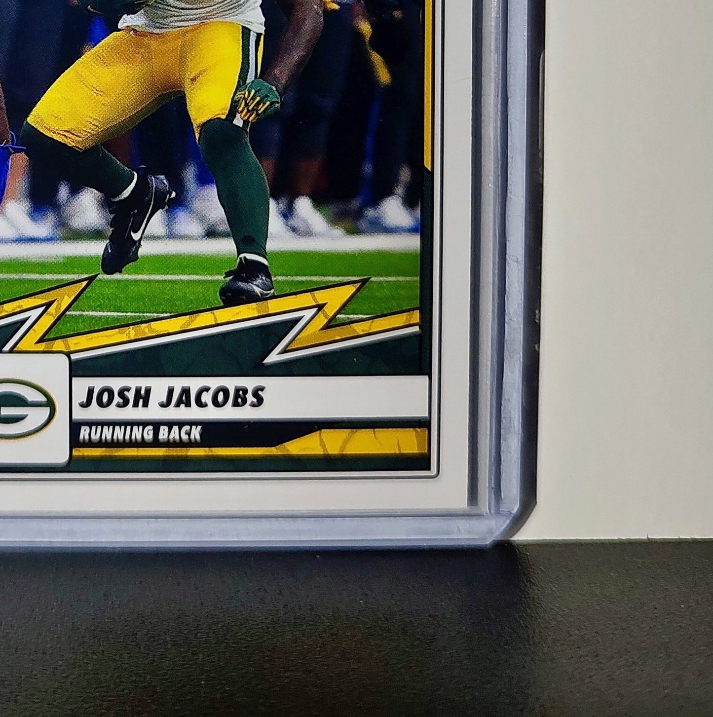 Josh Jacobs 2025 Panini NFL #66 Sticker Card Green Bay Packers