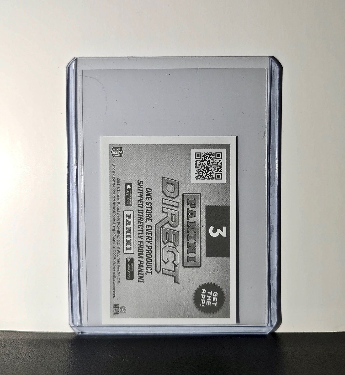 Jayden Reed 2025 Panini NFL #3 São Paulo Game Sticker