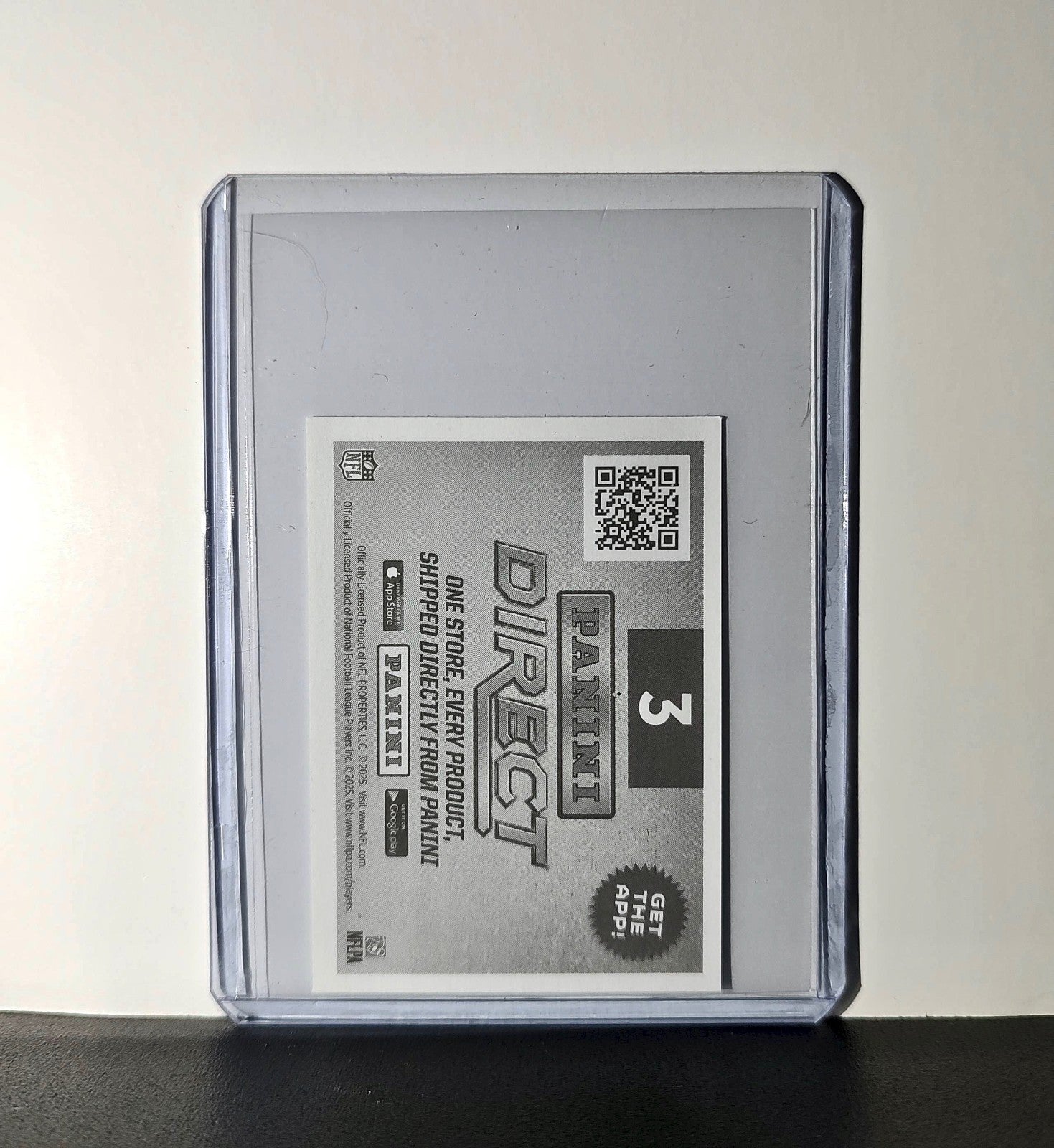 Jayden Reed 2025 Panini NFL #3 São Paulo Game Sticker