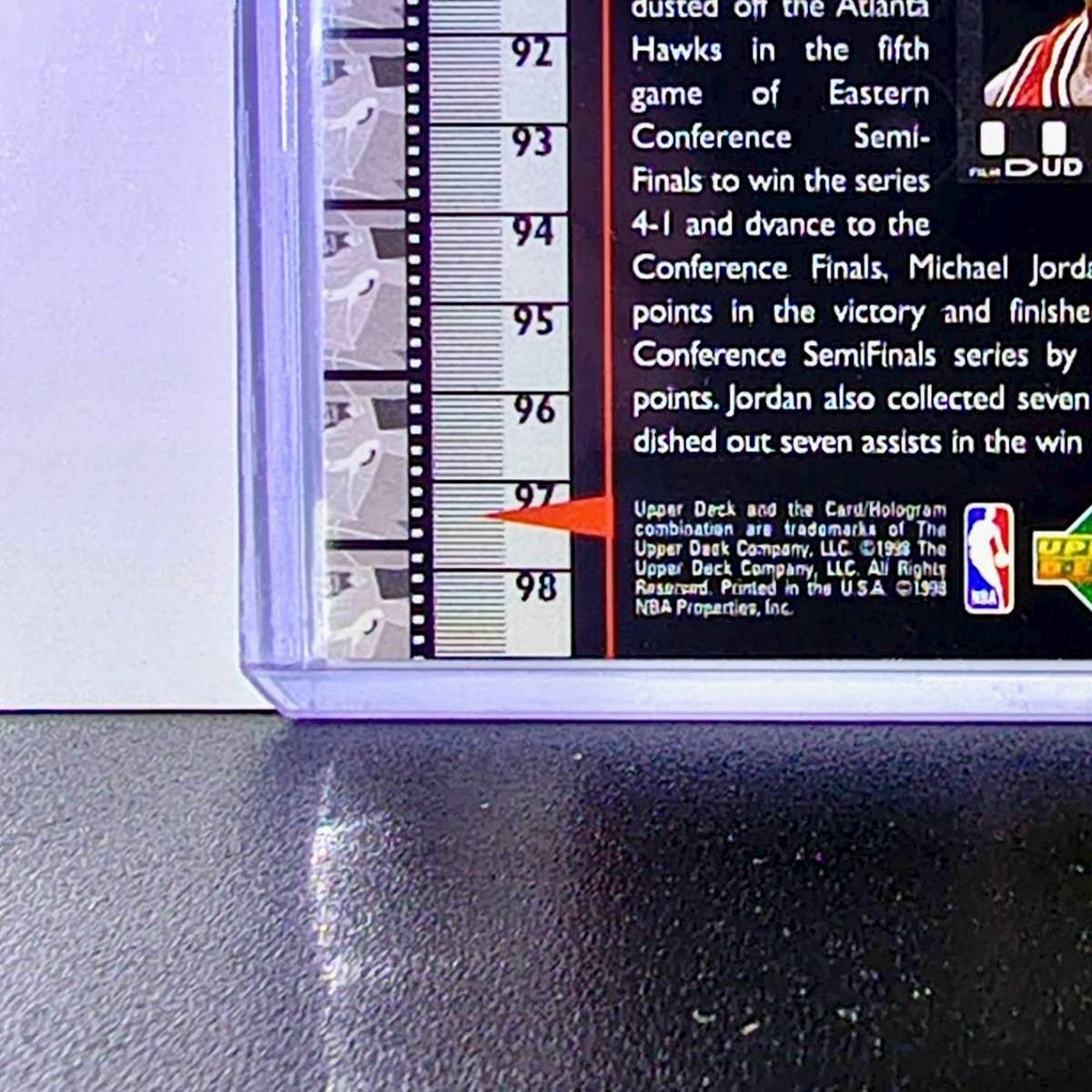 Michael Jordan 1998-99 Upper Deck MJ Timeframe #111 Basketball Card Bulls