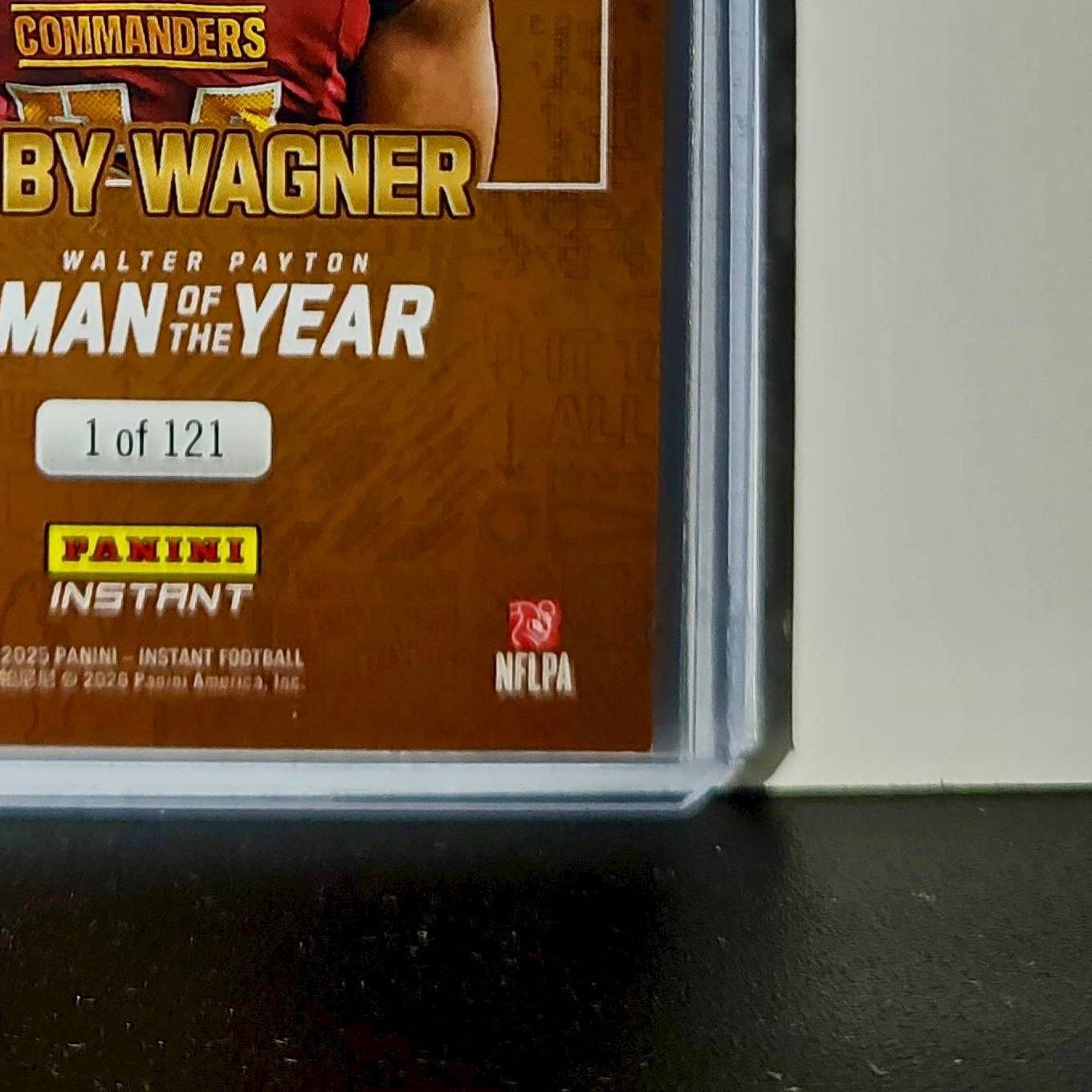 Bobby Wagner 2025 Panini NFL Walter Payton Man of the Year Card 1 of 121