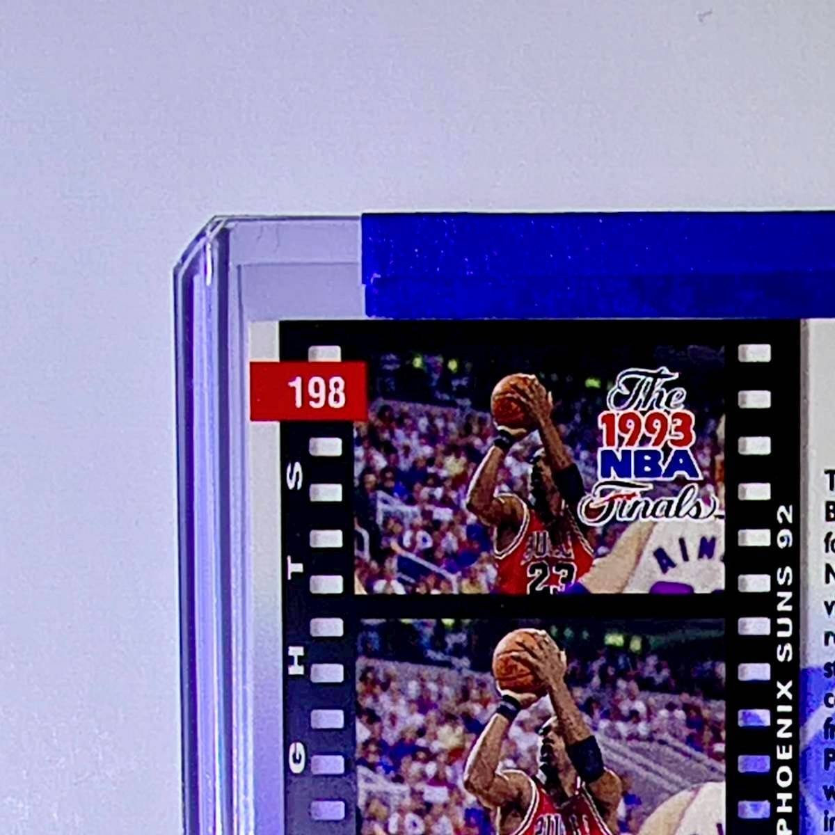 Michael Jordan 1993-94 Upper Deck NBA Finals #198 Basketball Card Chicago Bulls