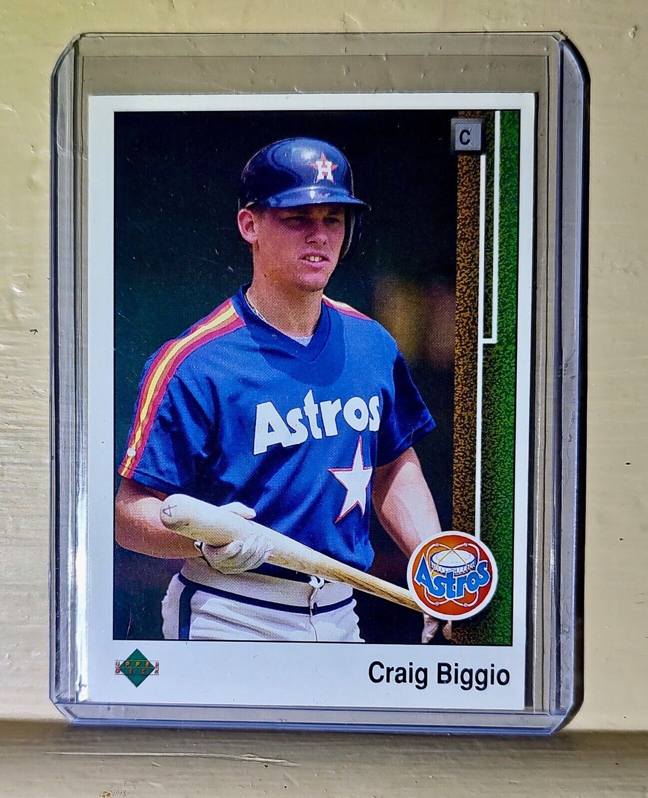 Craig Biggio 1989 Upper Deck #273 Baseball Card Houston Astros