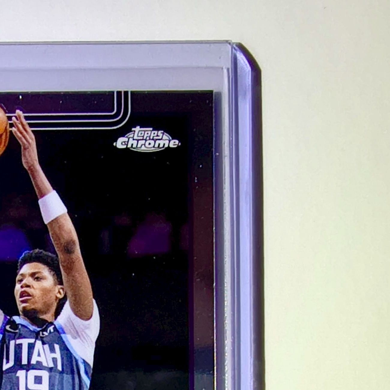 Ace Bailey Rookie 2025-26 NBA Topps Chrome Update #155 Basketball Card Utah Jazz