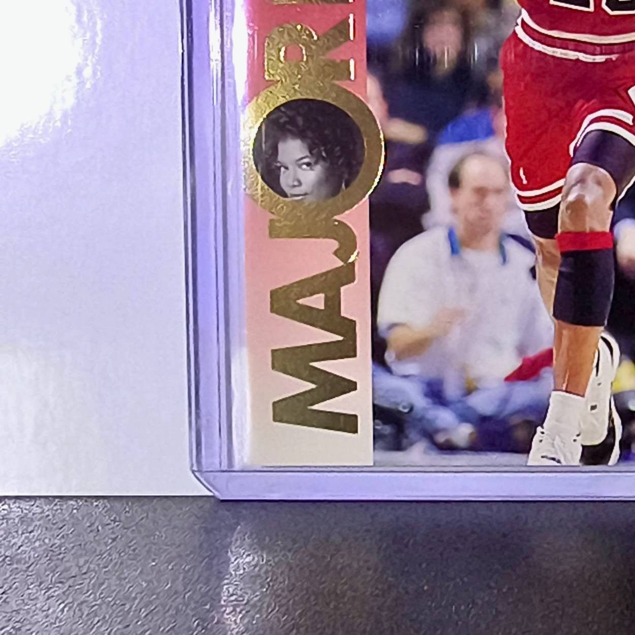 Michael Jordan 1995-96 Upper Deck Major Attractions #341 Card Chicago Bulls