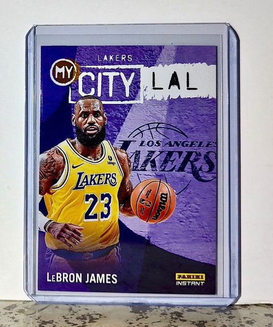 LeBron James 2023-24 Panini NBA #4 MyCity Basketball Card LA Lakers 1/543