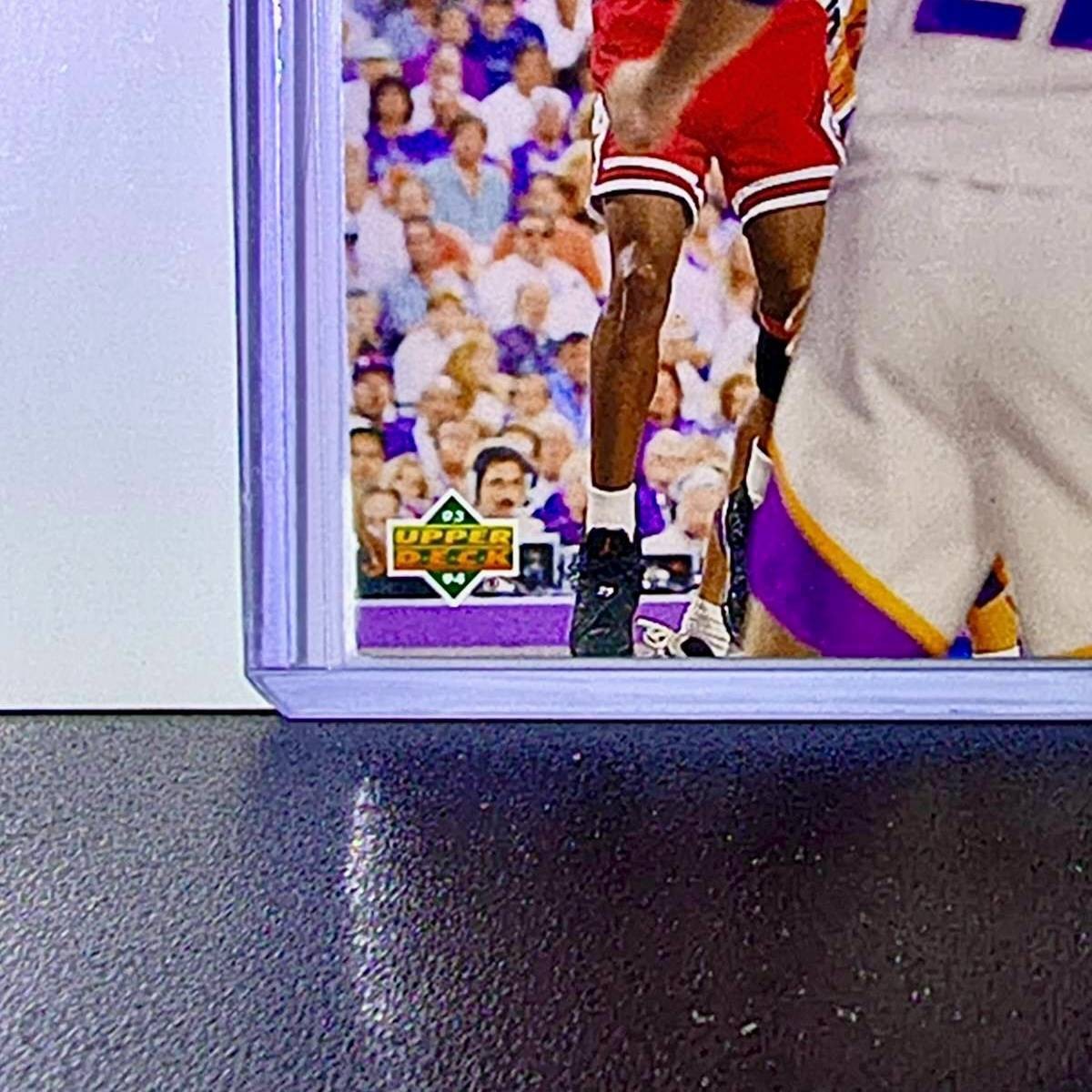 Michael Jordan 1993-94 Upper Deck NBA Finals #198 Basketball Card Chicago Bulls