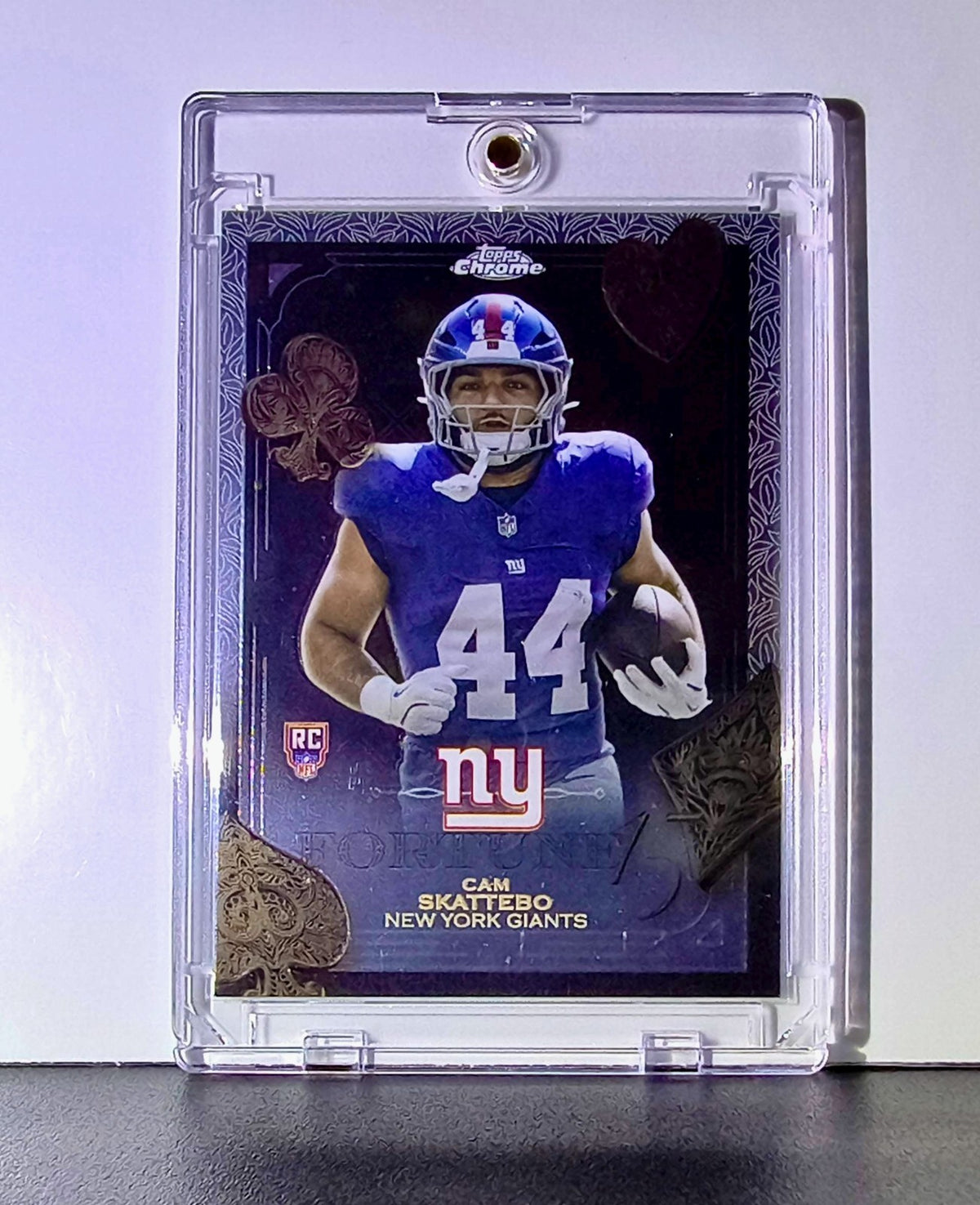 Cam Skattebo Rookie 2025 NFL Topps Chrome Fortune 15 #F15-27 Football Card