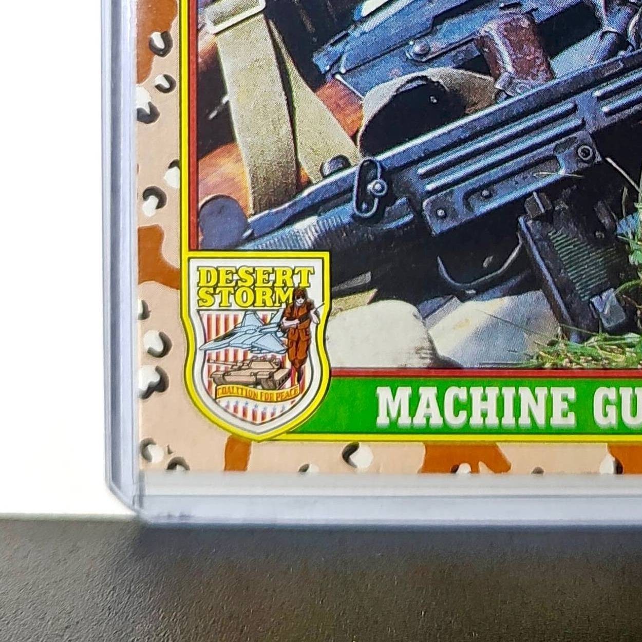 Machine Guns Ready 1991 Topps Desert Storm #78 Card