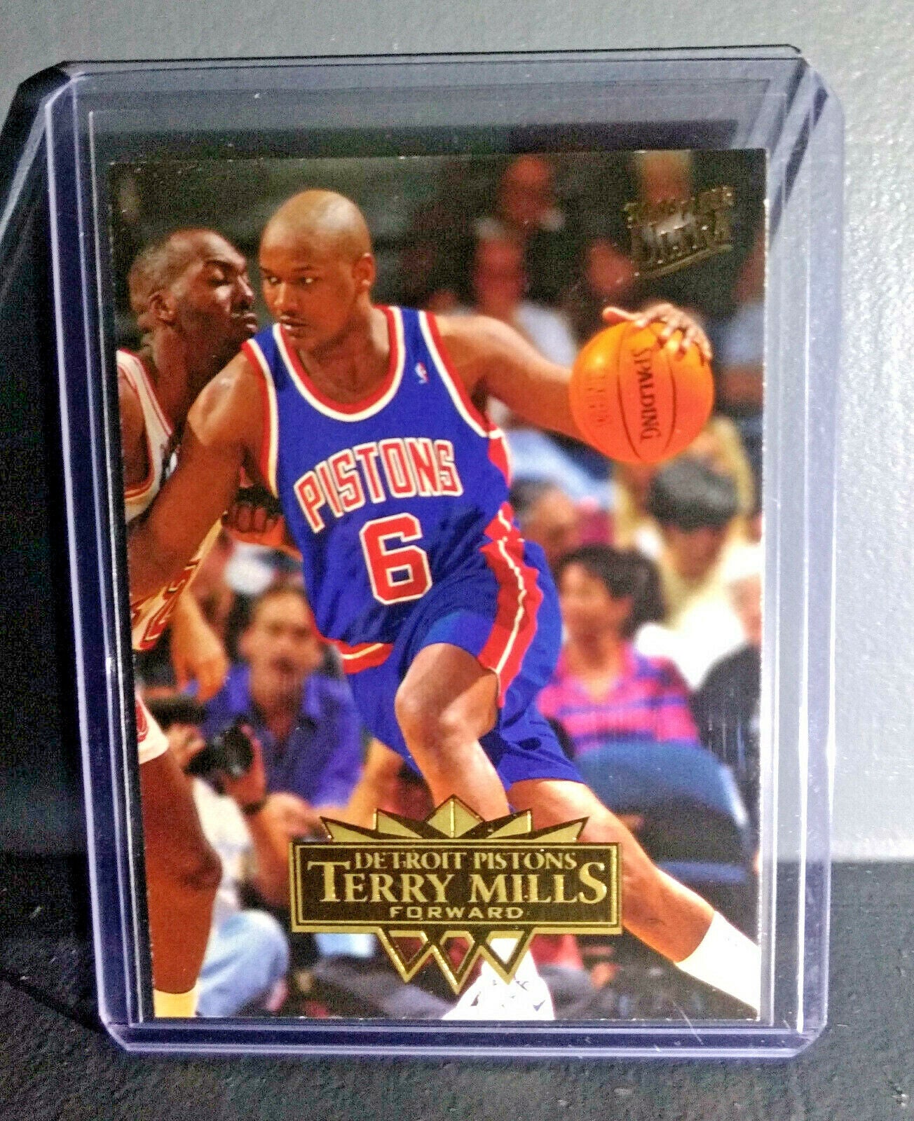 1995-96 Terry Mills Fleer Ultra #55 Basketball Card