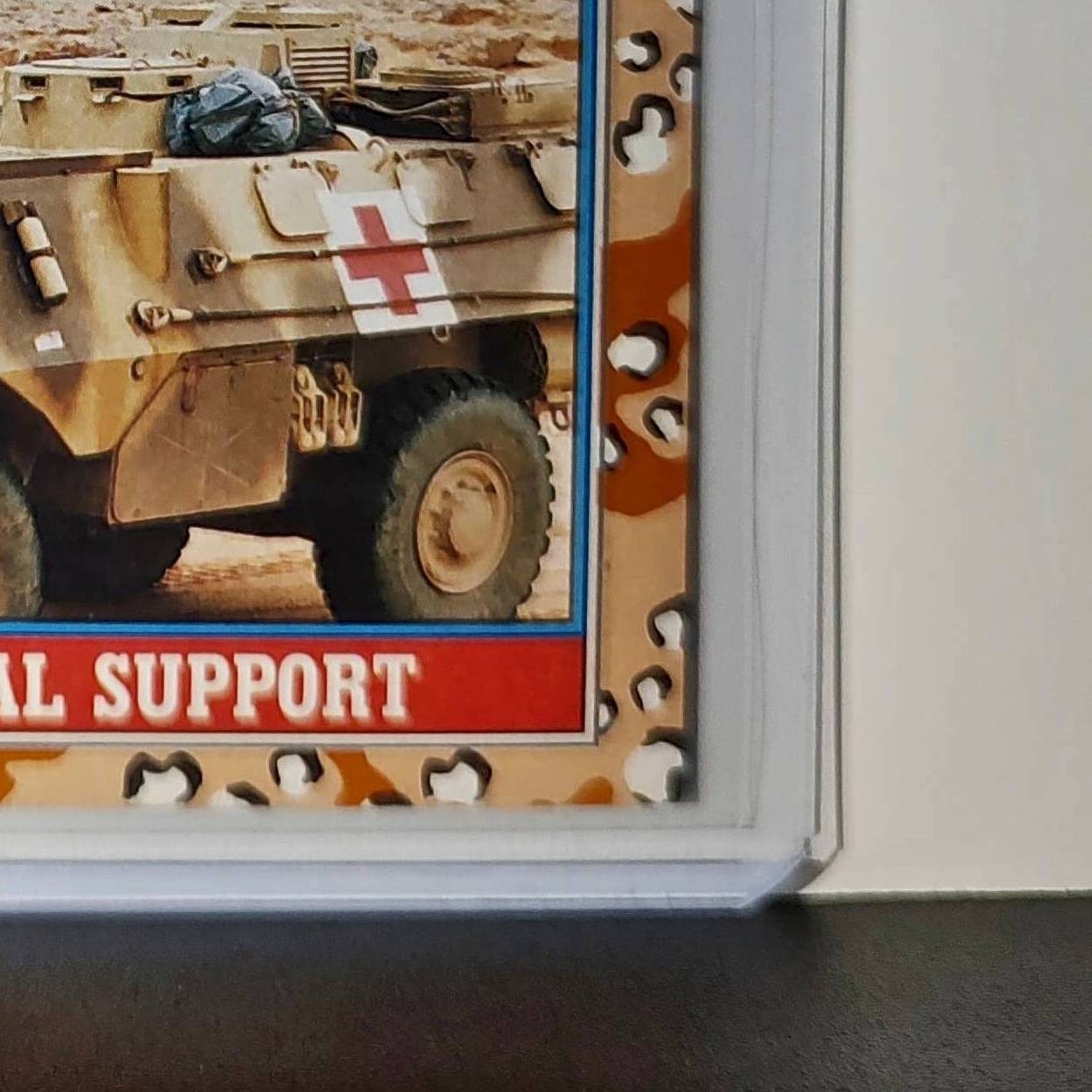Medical Support 1991 Topps Desert Storm #153 Card