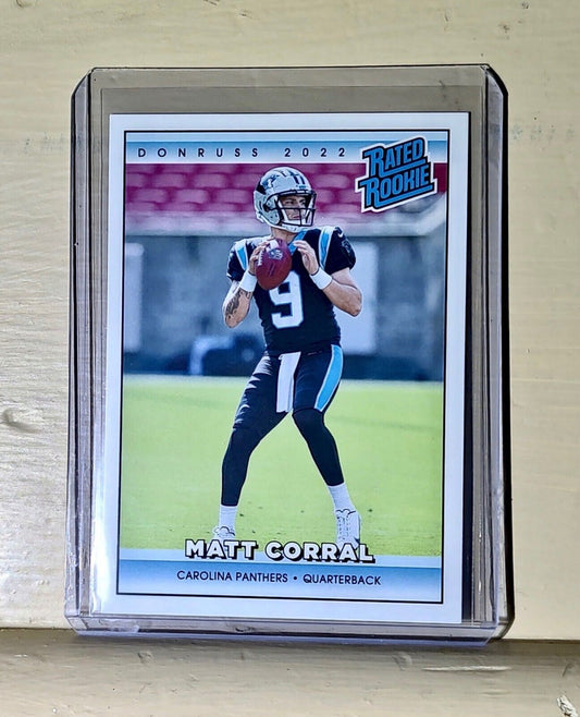 Matt Corral 2022 NFL Panini #28 Rated Rookie Retro Football Card 1/4094