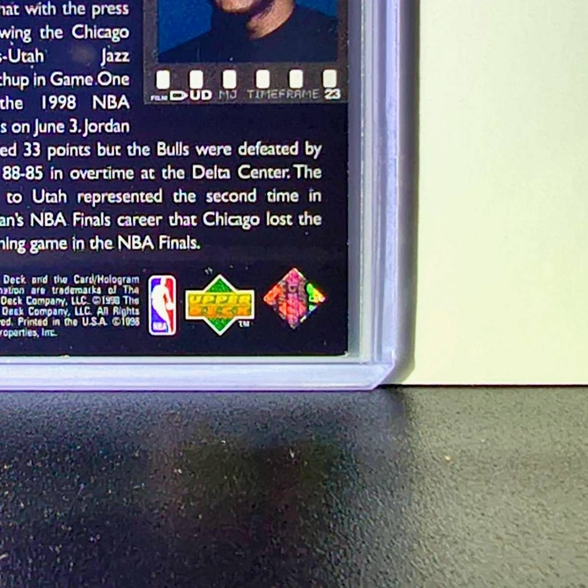 Michael Jordan 1998-99 Upper Deck MJ Timeframe #116 Basketball Card Bulls