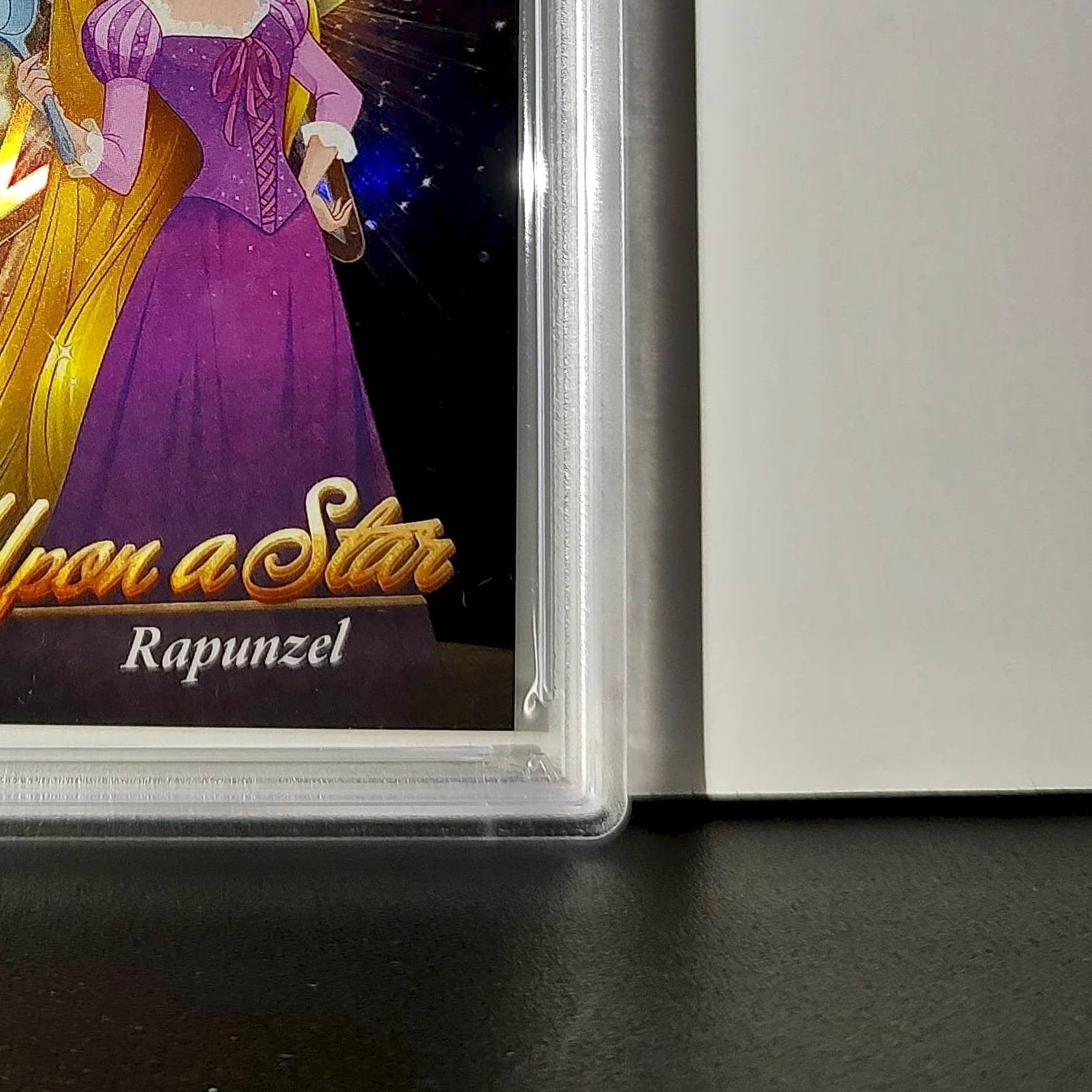Rapunzel 2025 Topps Chrome Disney #W-16 Wish Upon A Star Die Cut Tangled PSA 9