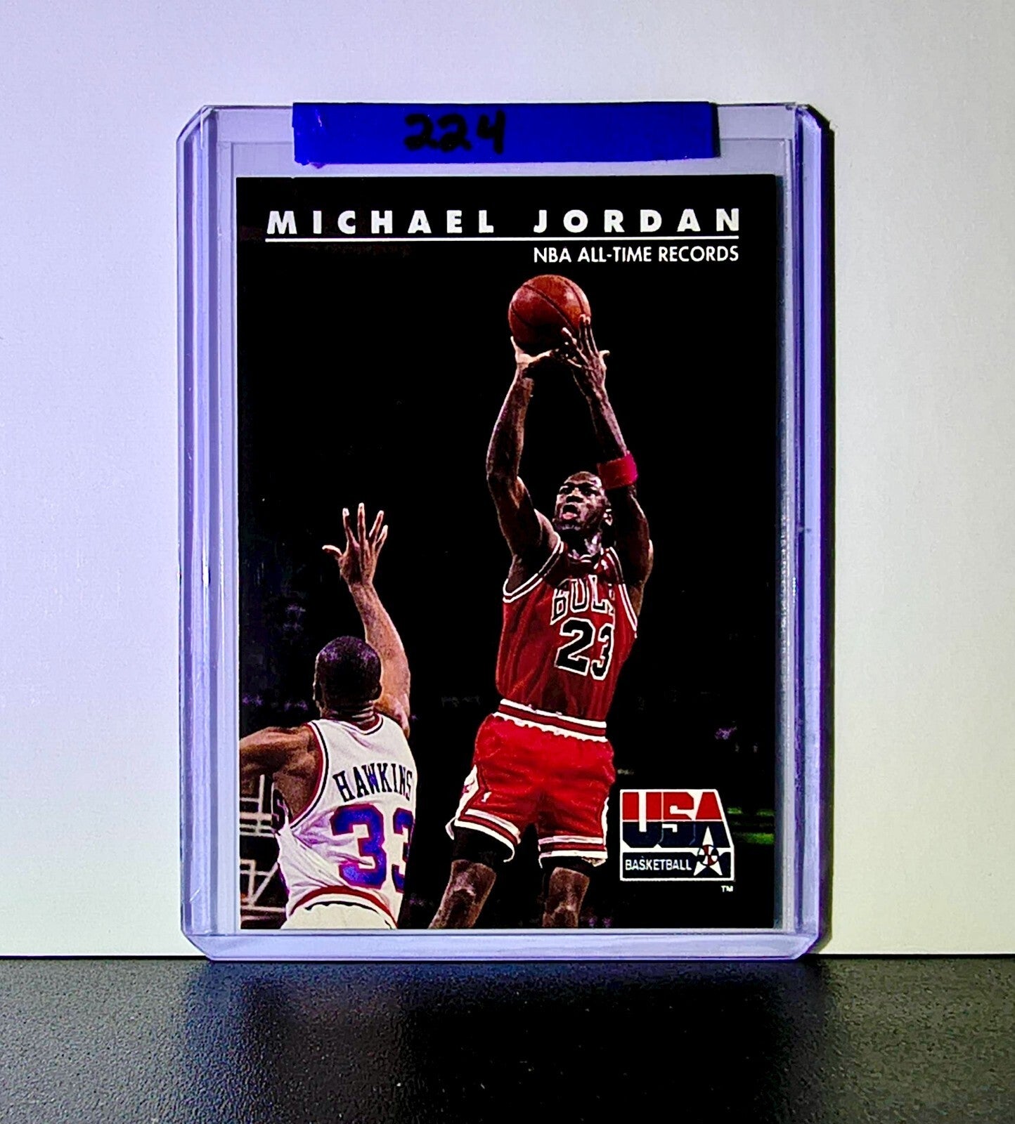 Michael Jordan 1992-93 Skybox USA Basketball #45 Basketball Card Chicago Bulls