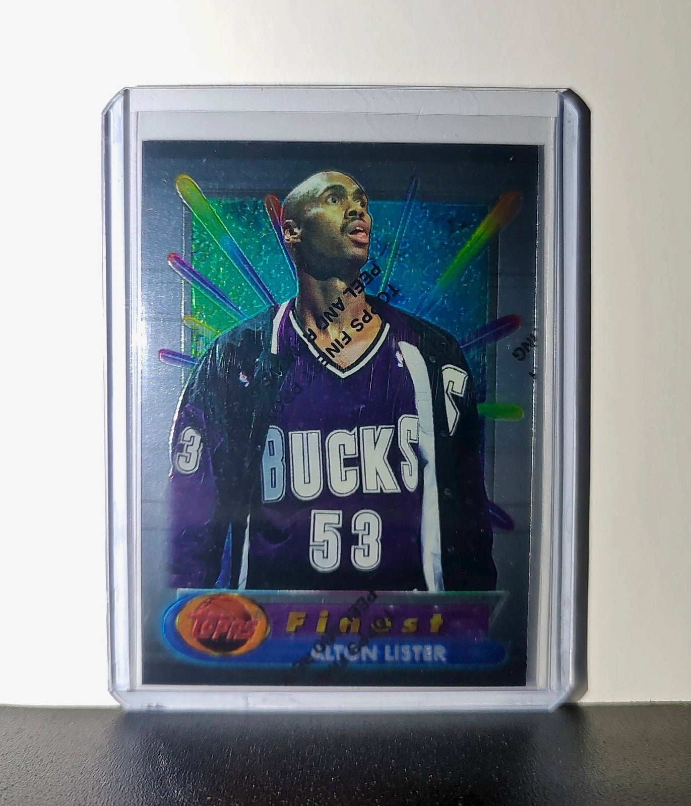 Alton Lister 1994-95 Topps Finest #297 Basketball Card