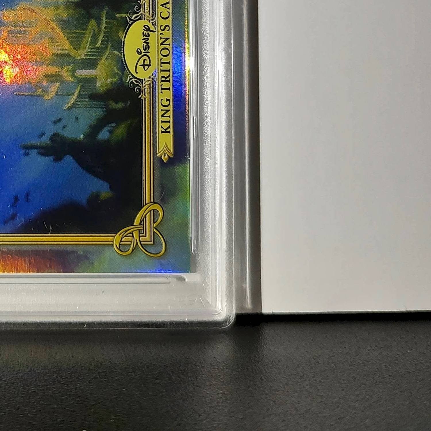 King Triton's Castle 2025 Topps Disney #C-6 Card The Little Mermaid PSA 9