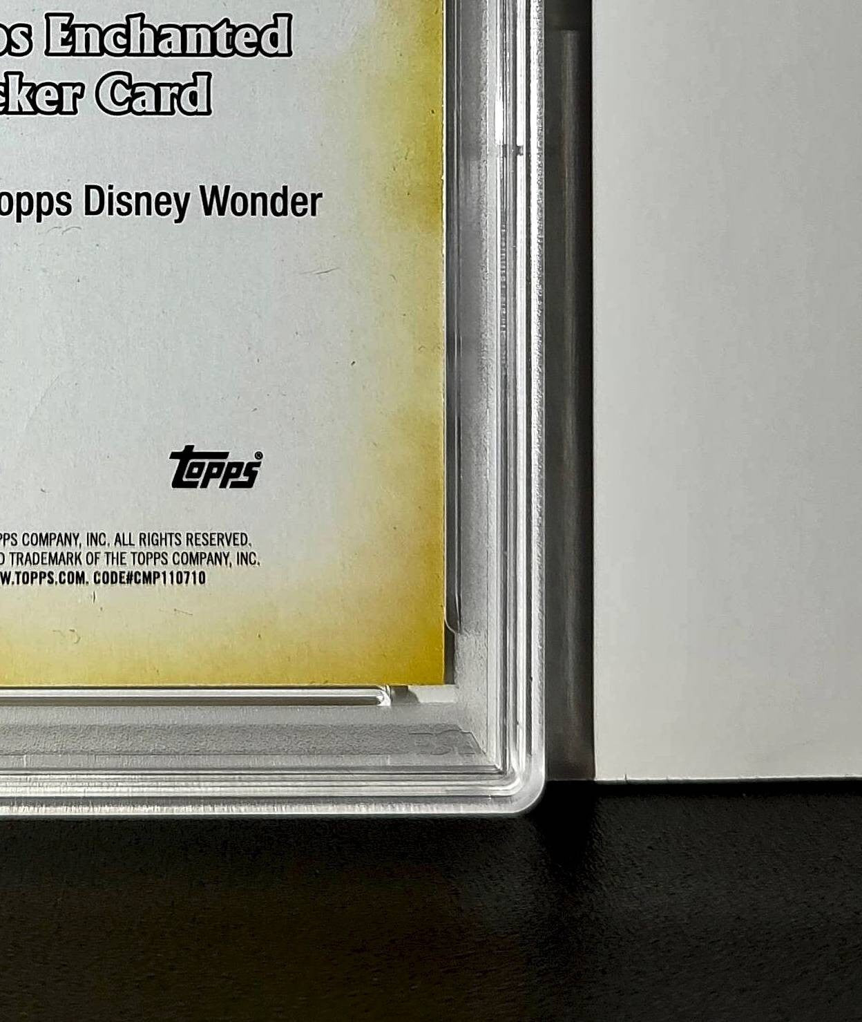 Pocahontas 2025 Topps Disney #ES-17 Enchanted Sticker Card Pocahontas PSA 9