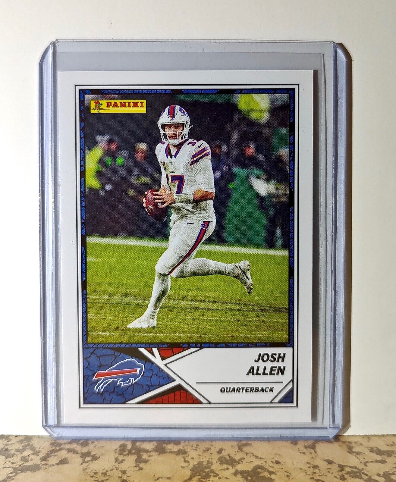 Josh Allen 2024 Panini NFL #12 Sticker Card Buffalo Bills