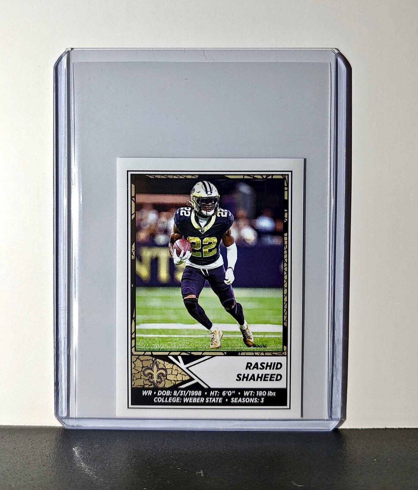 Rashid Shaheed 2024 Panini NFL Sticker #462 New Orleans Saints