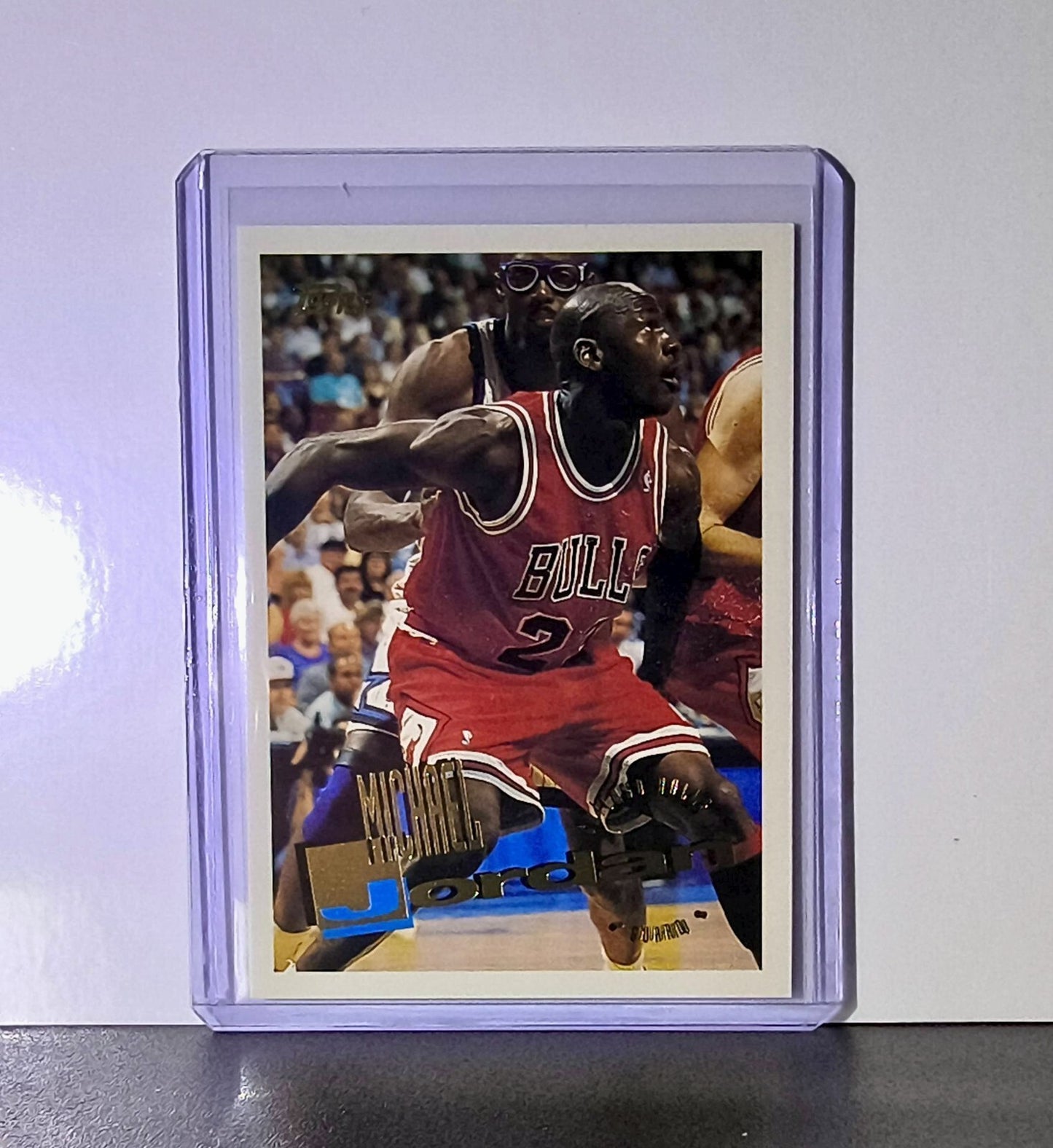 Michael Jordan 1995-96 Topps #277 Basketball Card Chicago Bulls