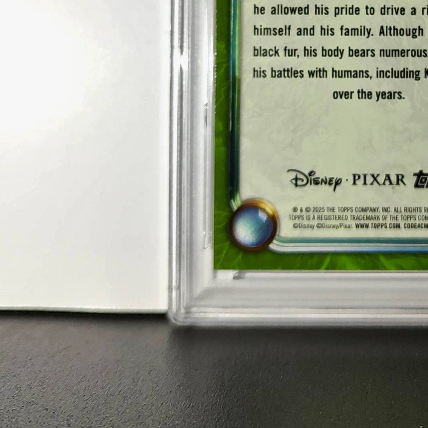 Mor'Du 2025 Topps Disney Wonder #182 Card Brave PSA 10