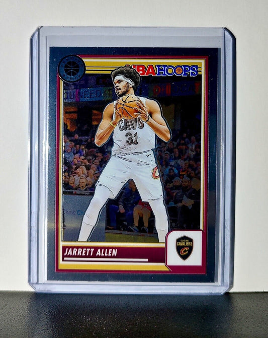 Jarrett Allen 2023-24 Panini Premium Stock NBA Hoops #104 Card Cavaliers