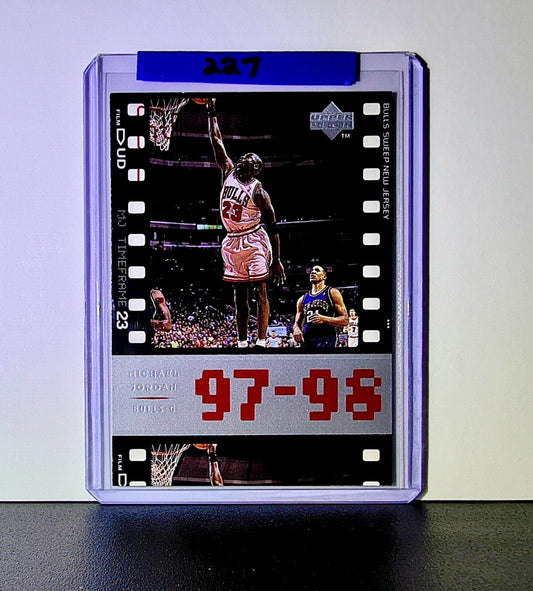 Michael Jordan 1998-99 Upper Deck MJ Timeframe #117 Basketball Card Bulls