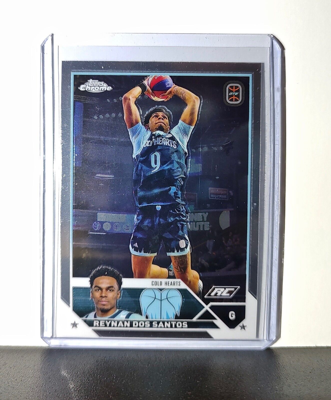 Reynan Dos Santos Rookie Card 2023-24 Topps Chrome Overtime #49 Cold Hearts