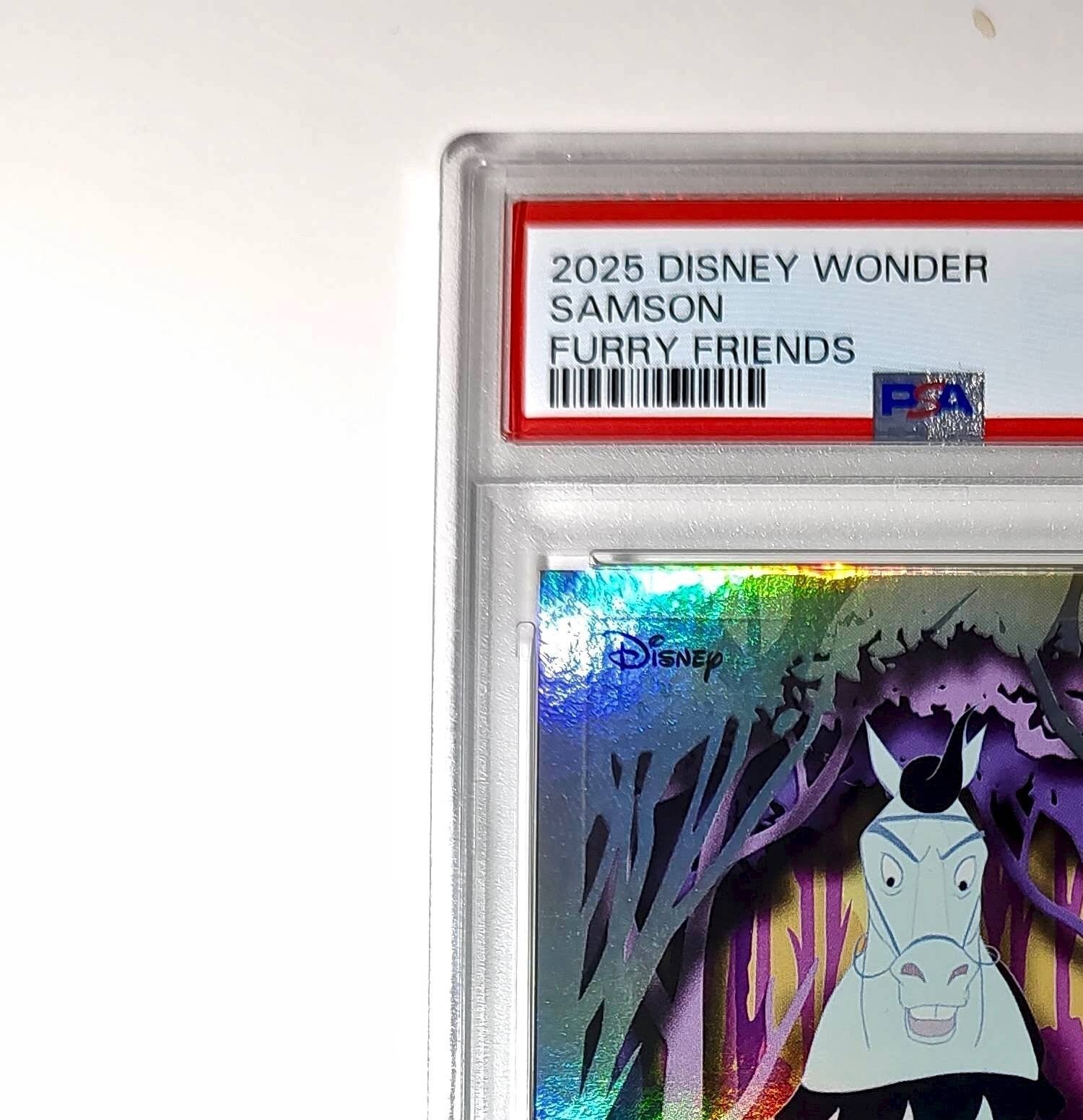 Samson 2025 Topps Disney #FF-8 Furry Friends Card Sleeping Beauty PSA 10