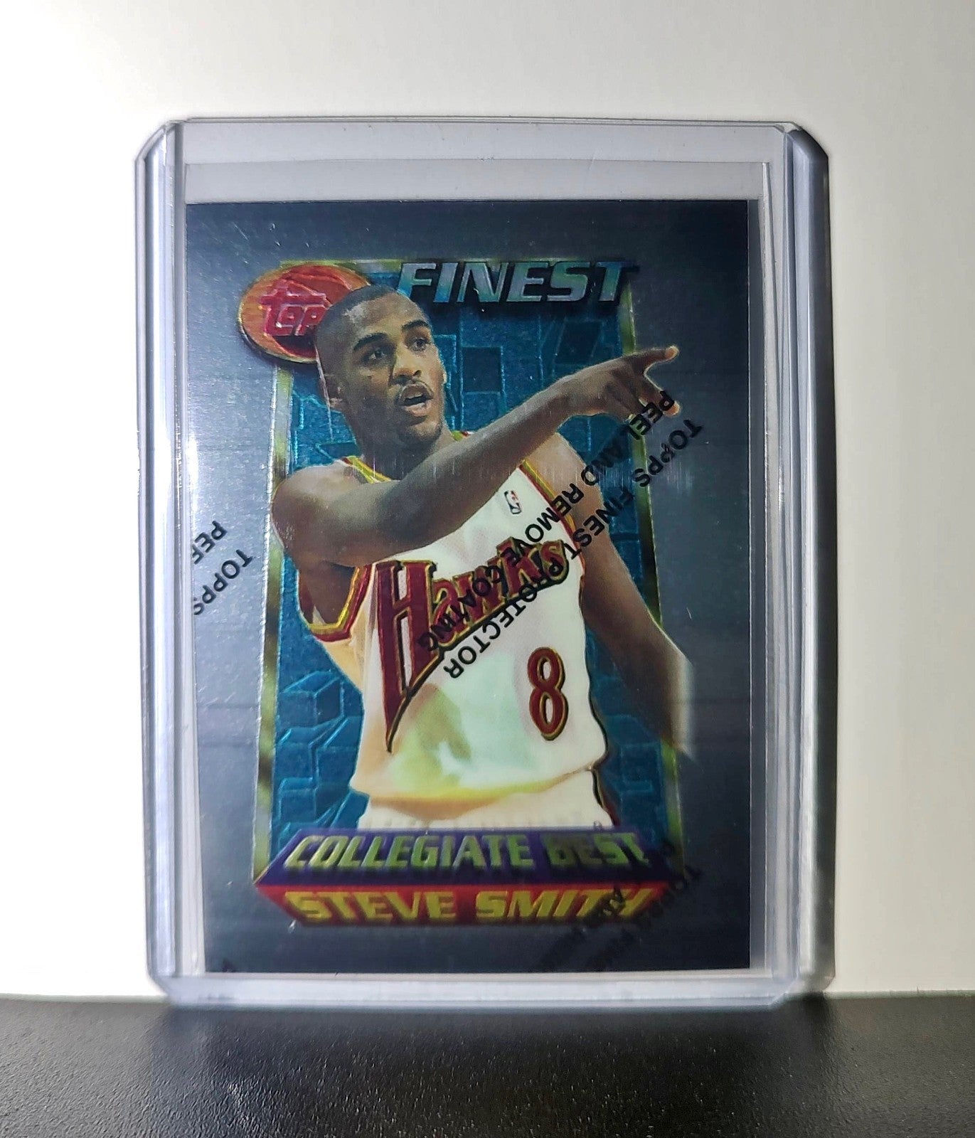 Steve Smith 1994-95 Topps Finest #254 Collegiate Best