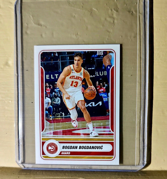 2023-24 Bogdan Bogdanović Panini NBA Basketball #109 Sticker Atlanta Hawks