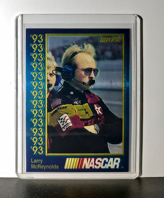 Larry McReynolds 1993 Maxx Premier Plus Racing #129 NASCAR Robert Yates Racing