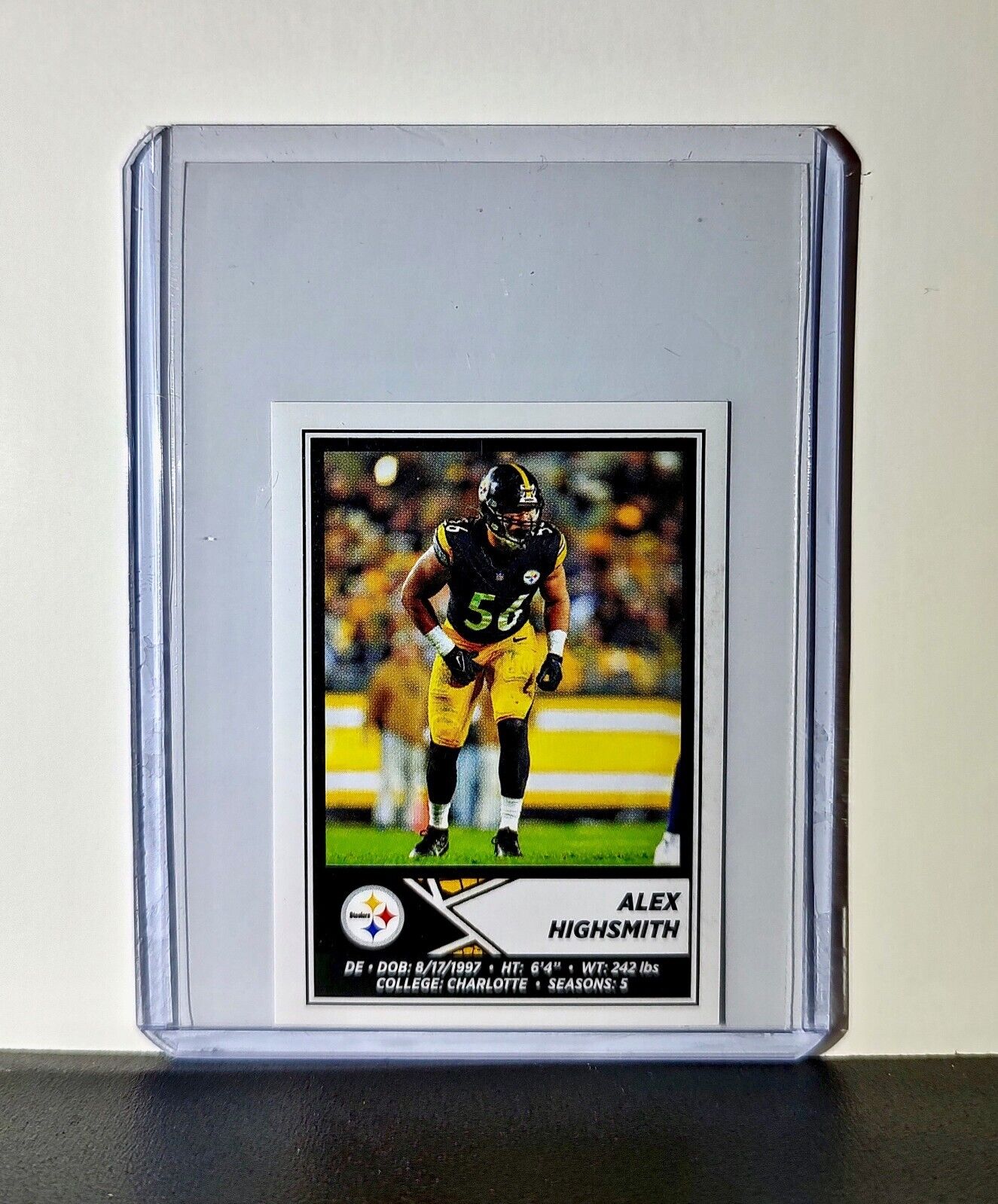 Alex Highsmith 2024 Panini NFL Sticker #161 Pittsburgh Steelers
