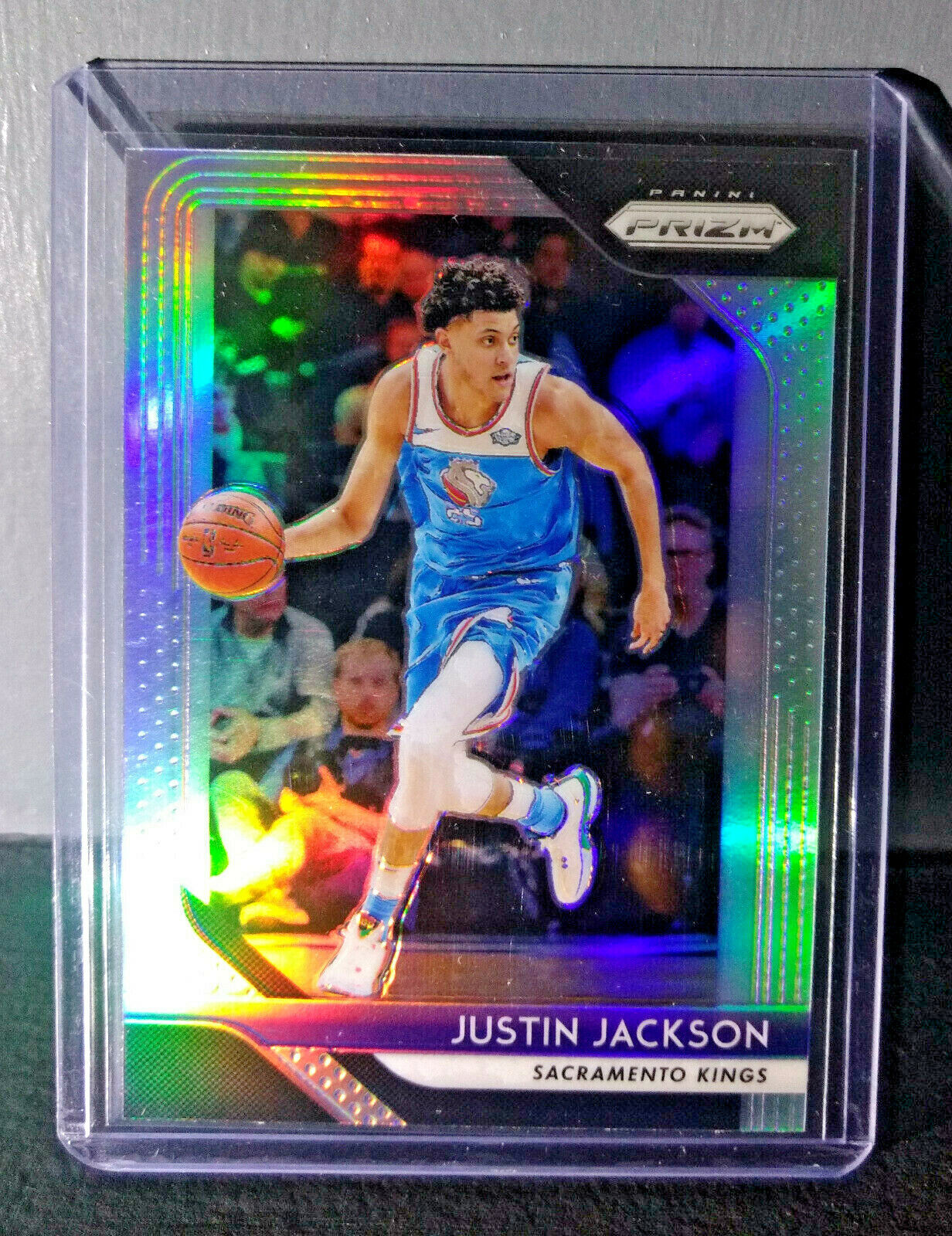 2018-19 Justin Jackson Panini Prizm #191 Basketball Card