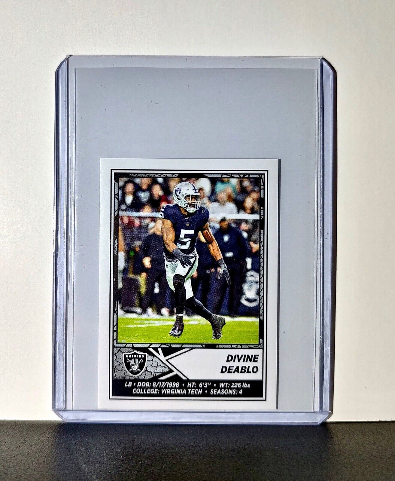Divine Deablo 2024 Panini NFL Sticker #277 Las Vegas Raiders