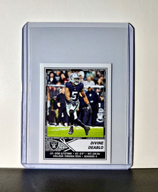 Divine Deablo 2024 Panini NFL Sticker #277 Las Vegas Raiders