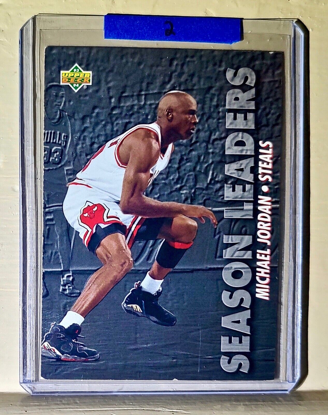 Michael Jordan 1993-94 Upper Deck NBA Season Leaders #171 Basketball Card