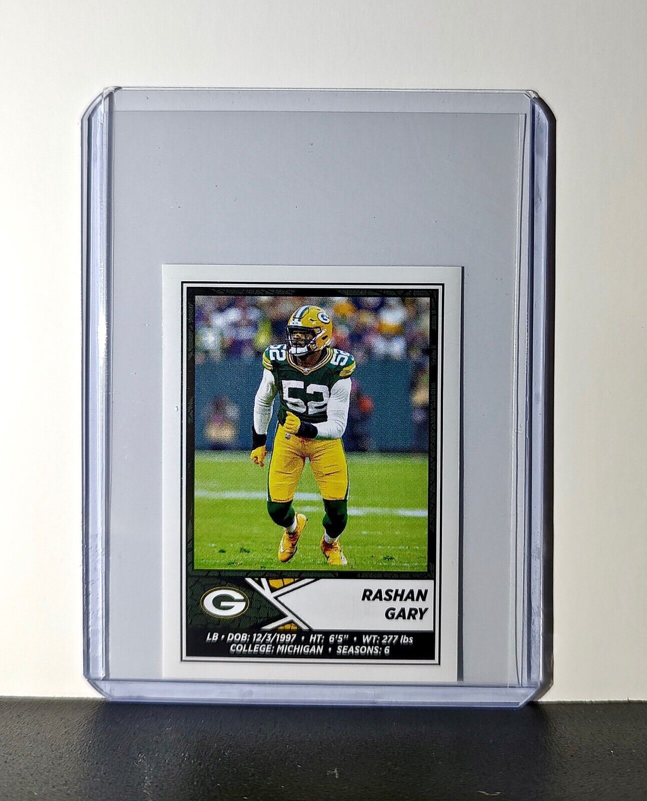 Rashan Gary 2024 Panini NFL Sticker #406 Green Bay Packers