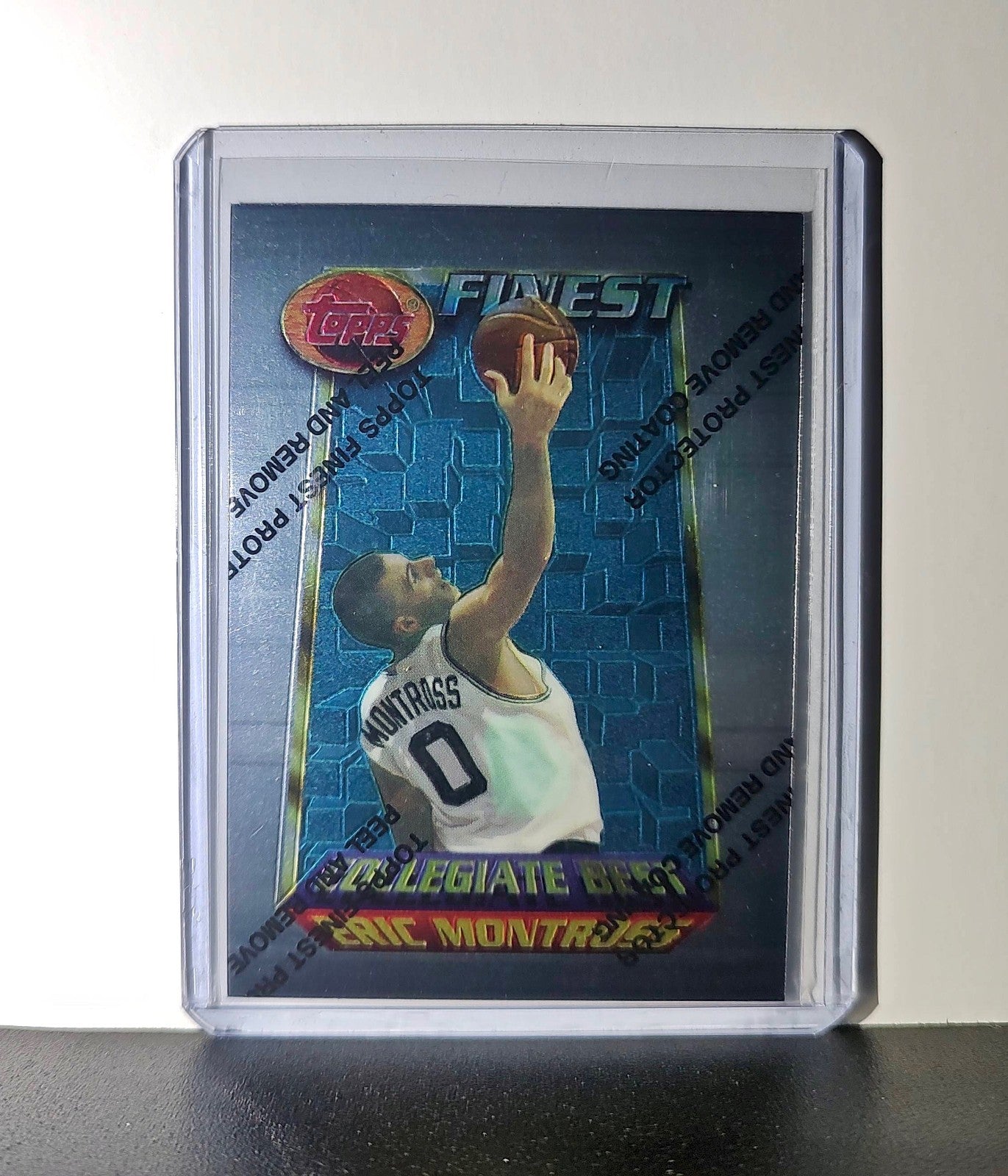 Eric Montross 1994-95 Topps Finest #208 Collegiate Best